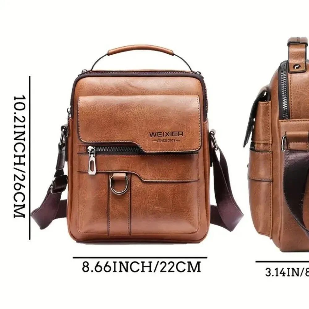 Weixier Small Shoulder Bag Leather Crossbody Purse Satchel NEW
